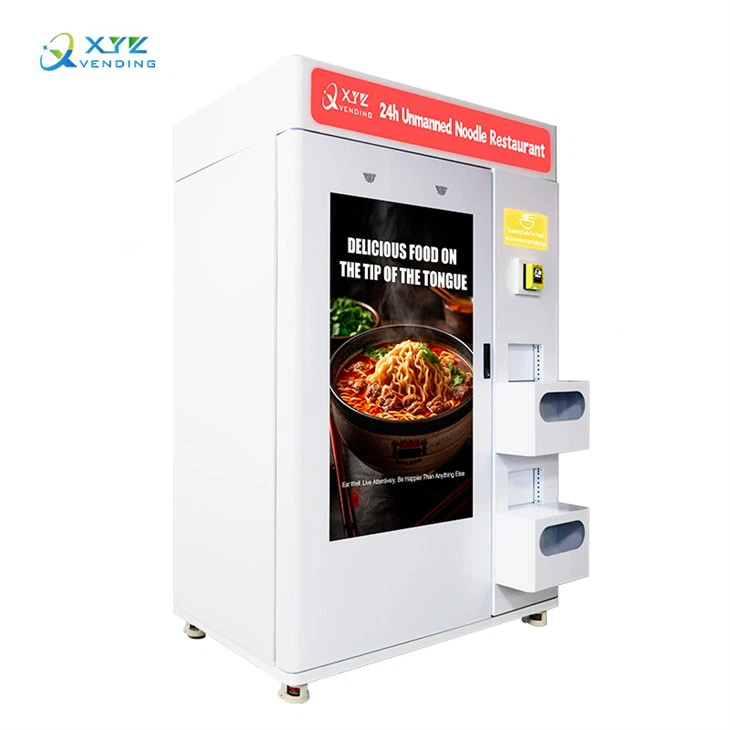 Hot Food Automatic Ramen Vending Machines
